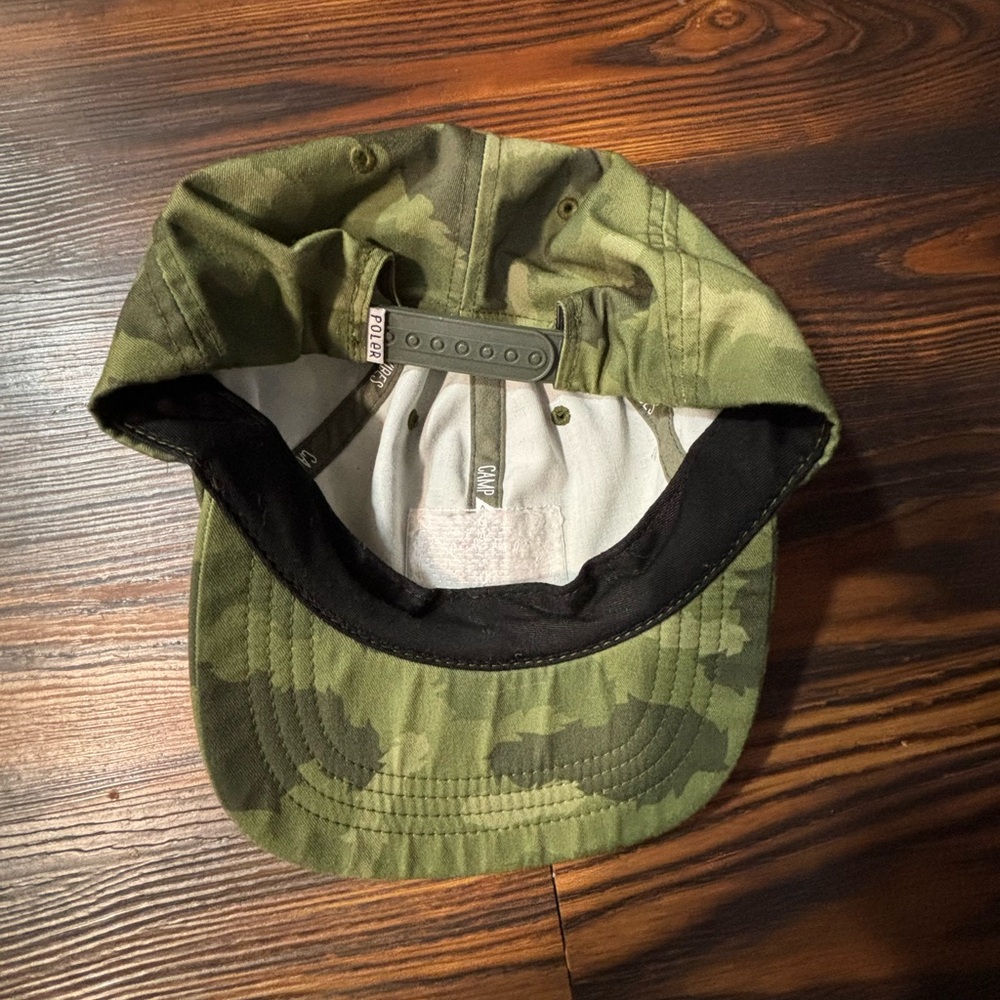 Poler Outdoor Stuff SnapBack Camo EUC Hiking Camp Vibes One Size - Picture 5 of 5